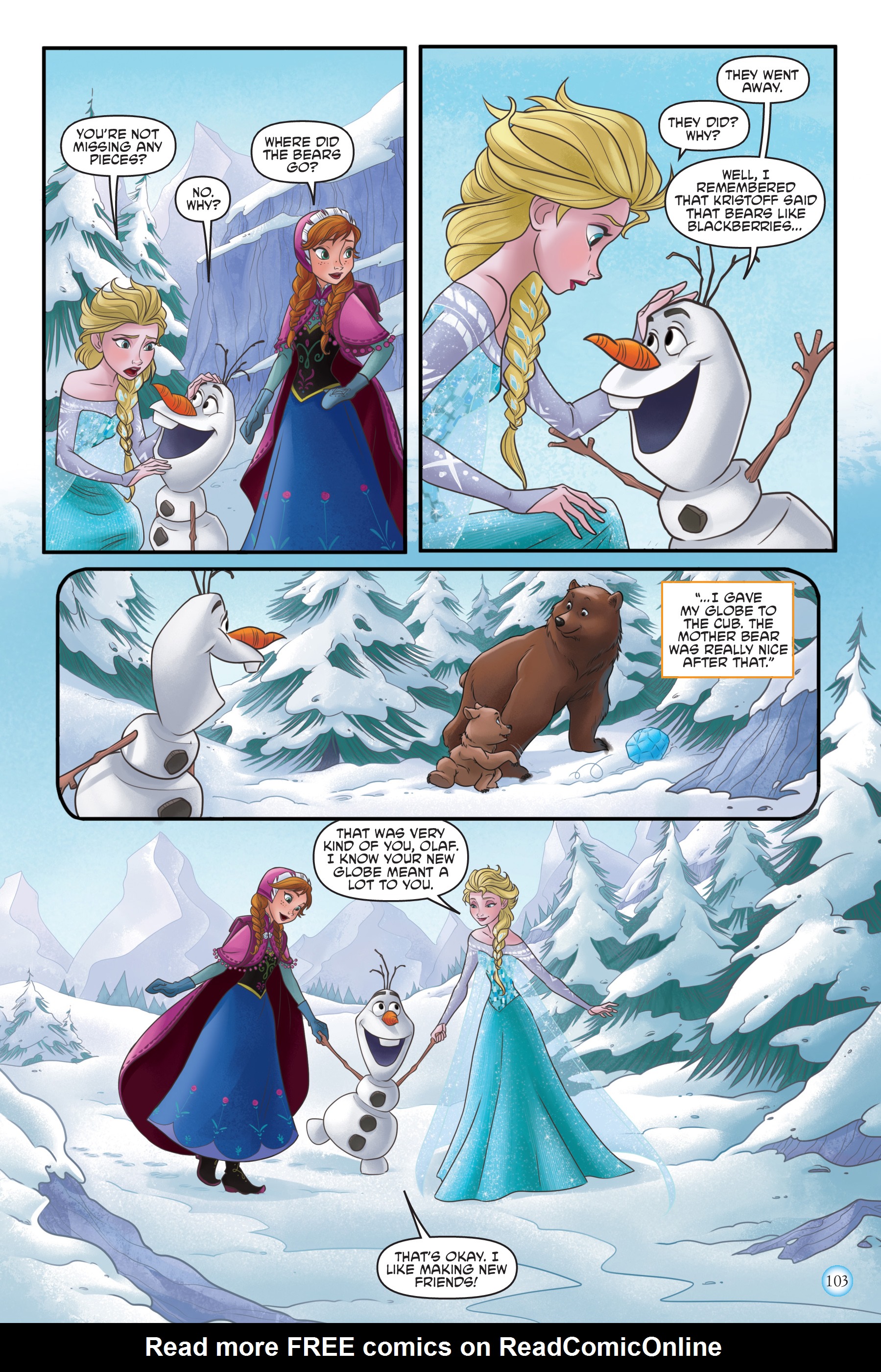 Read online Frozen Adventures: Snowy Stories comic -  Issue # TPB (Part 2) - 3