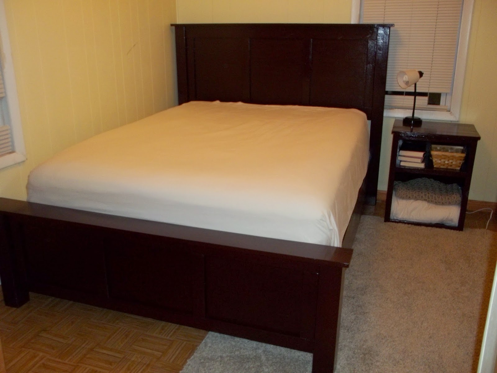 Jaime of All Trades DIY Pottery Barn Inspired Hudson Queen Sized Bed