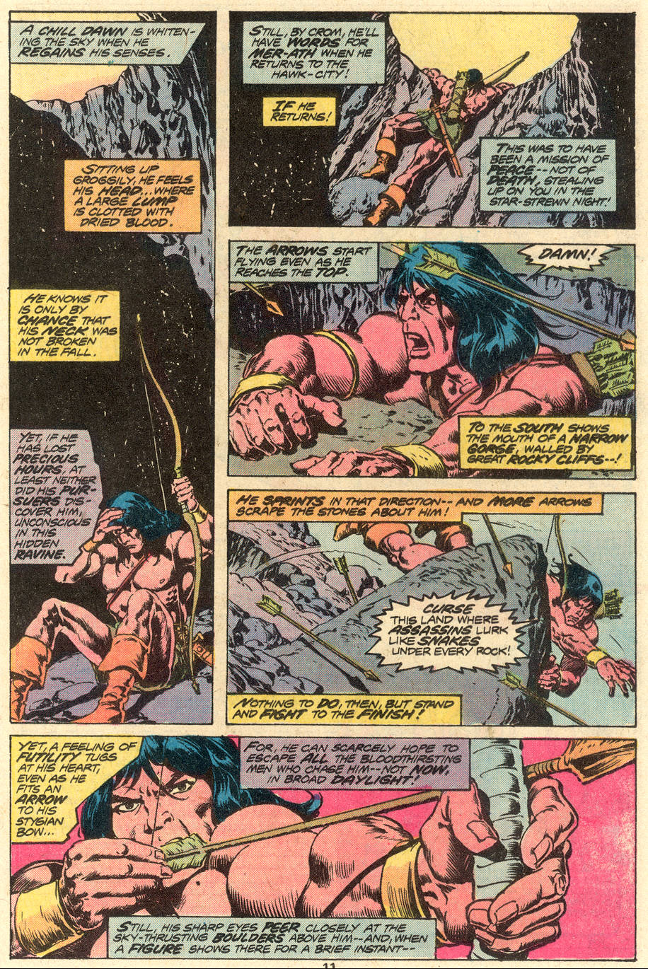 Read online Conan the Barbarian (1970) comic -  Issue #79 - 8