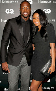 Dwayne Wade and Gabrielle Union