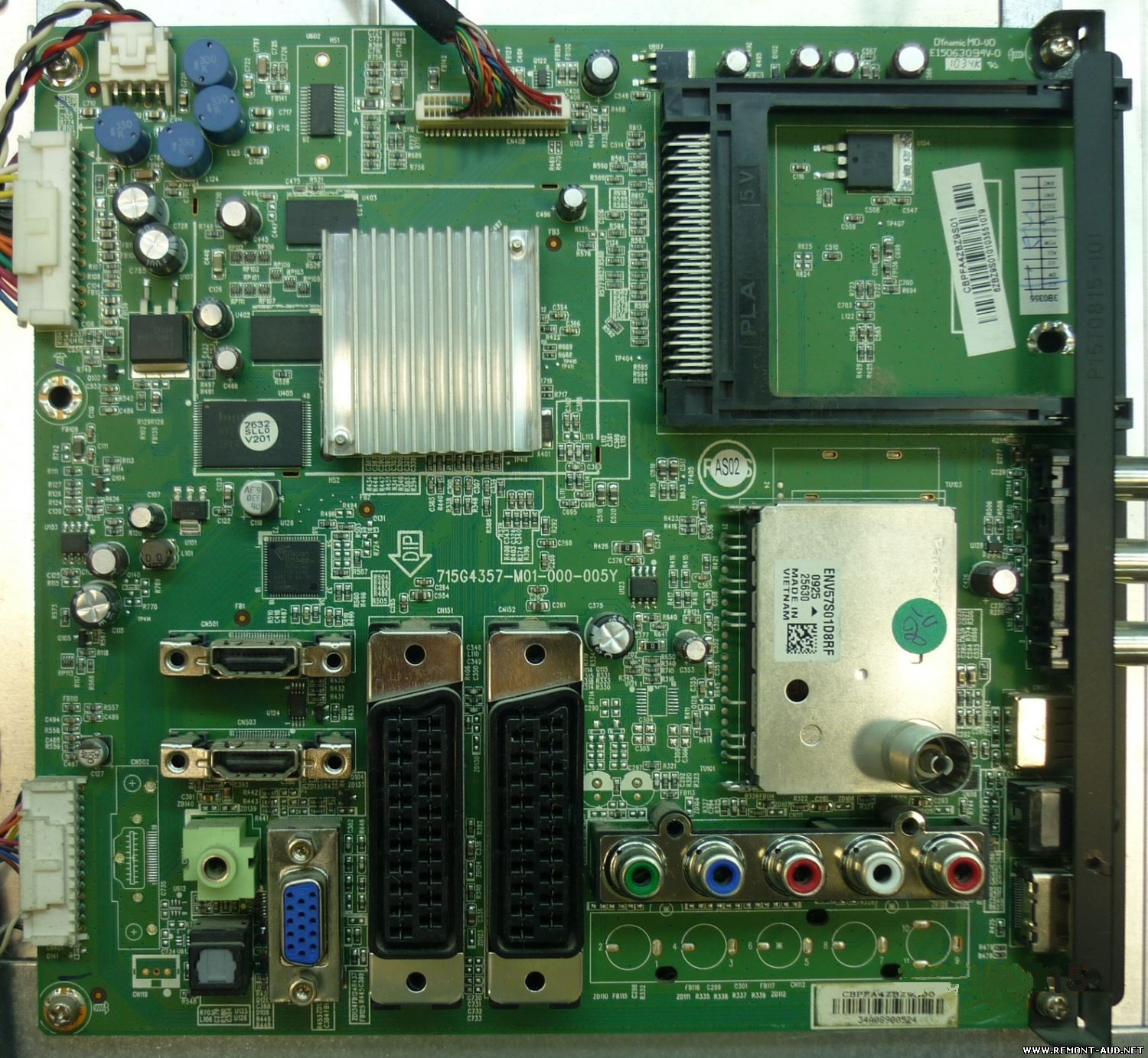 MEMORY DUMP TV: TOSHIBA 32SL738G