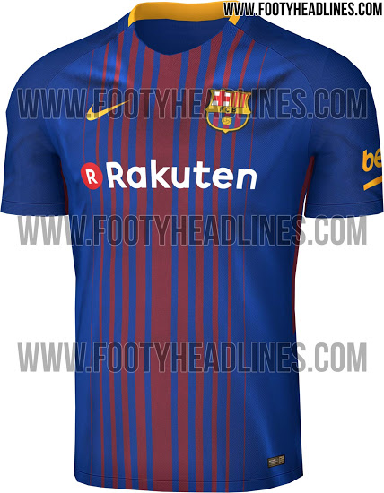 Filtrada la nueva camiseta Nike del FC Barcelona 2017/2018