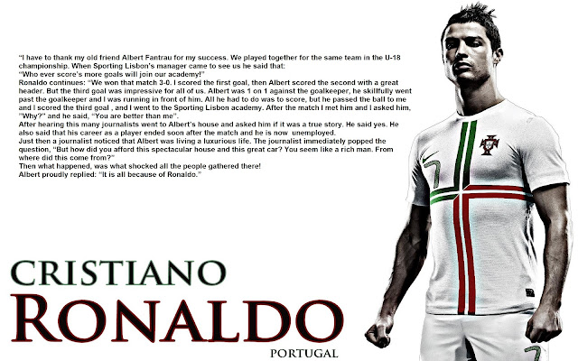  Cristiano Ronaldo 7 A shocking story about Cristiano 