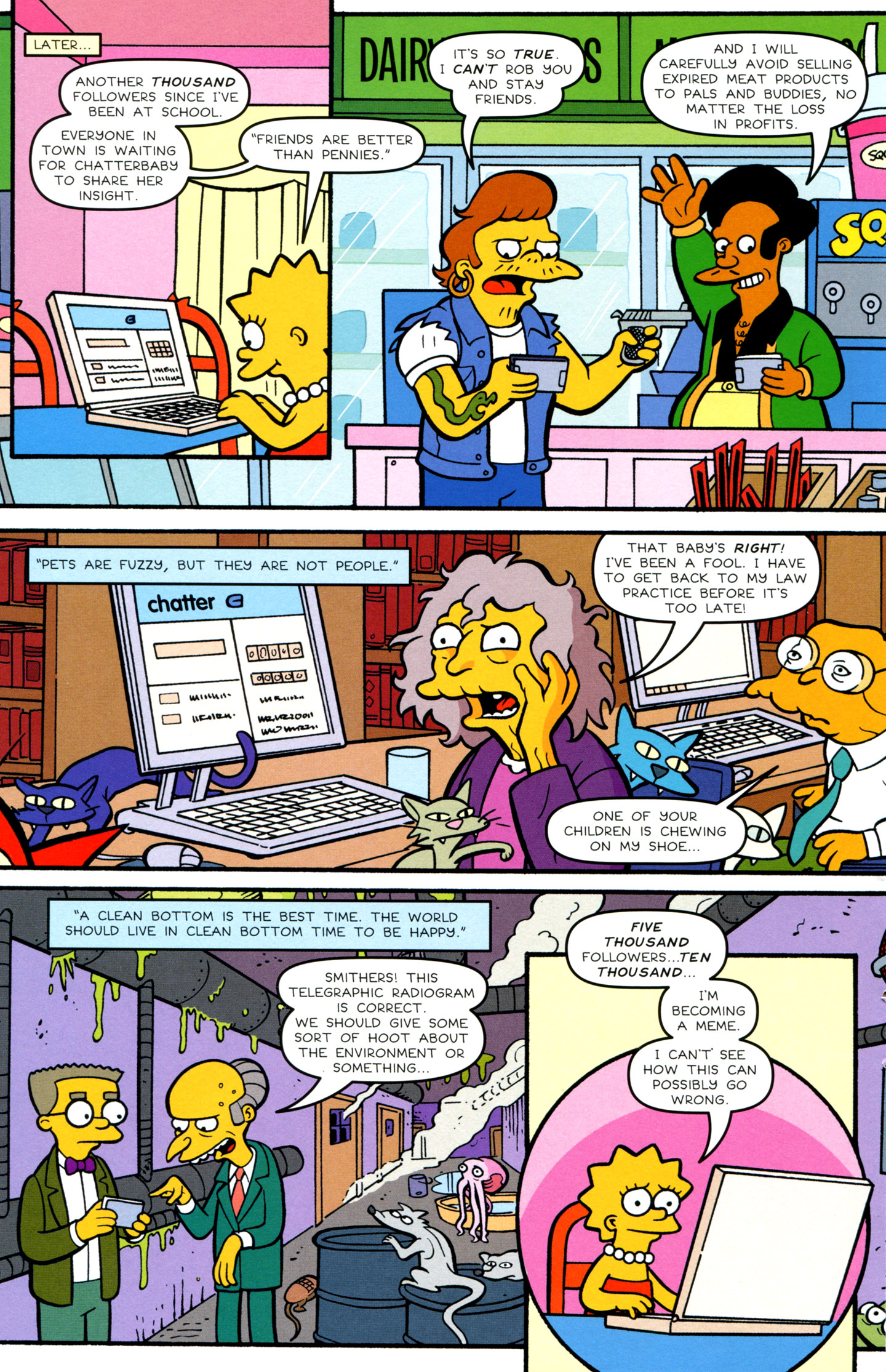 Read online Simpsons Comics comic -  Issue #189 - 12