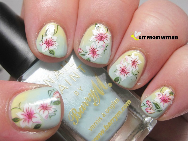Lit from Within: Tri-Polish Tuesday - Lily Gradient