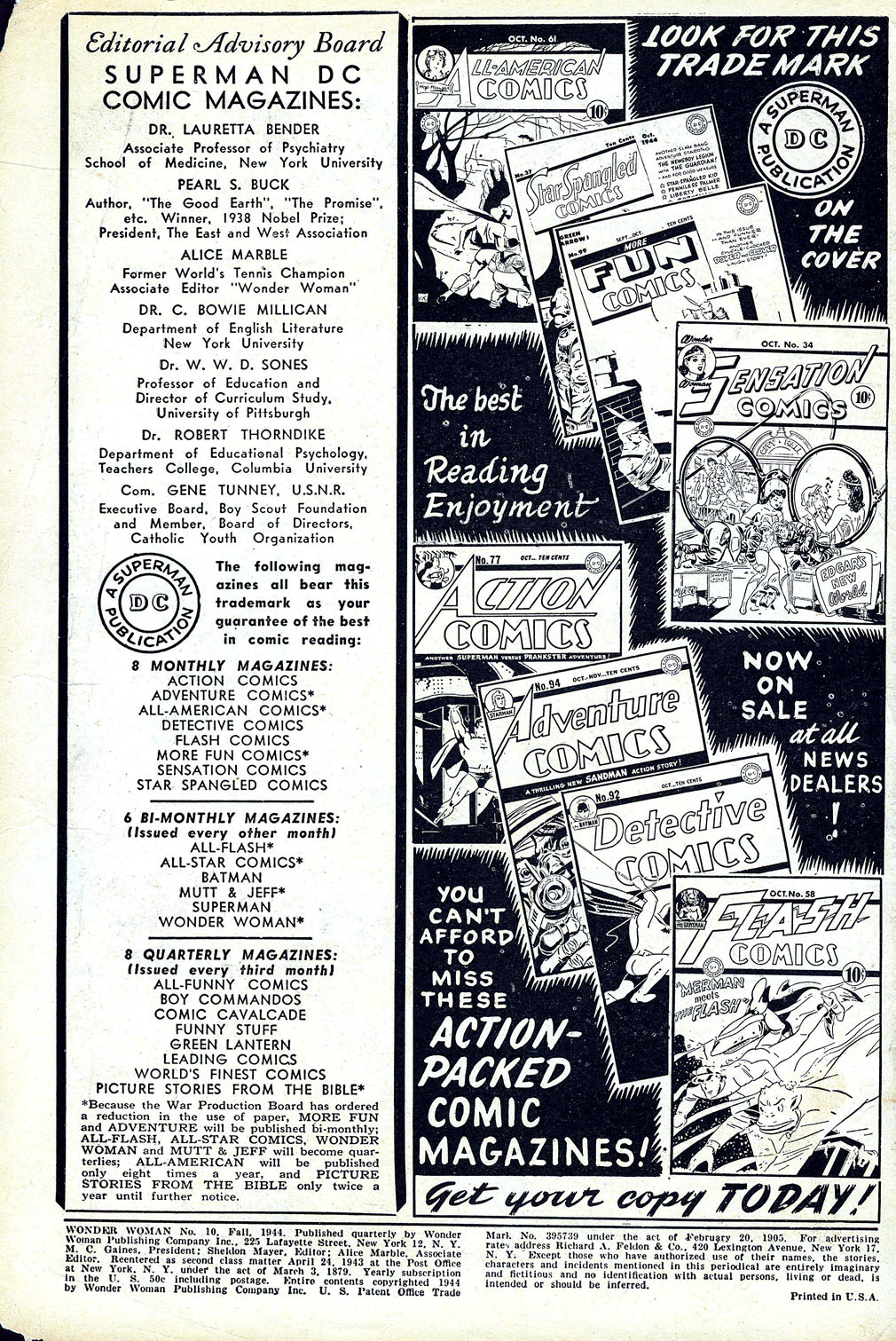 Read online Wonder Woman (1942) comic -  Issue #10 - 2