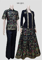 baju couple Batik Songket Elegan