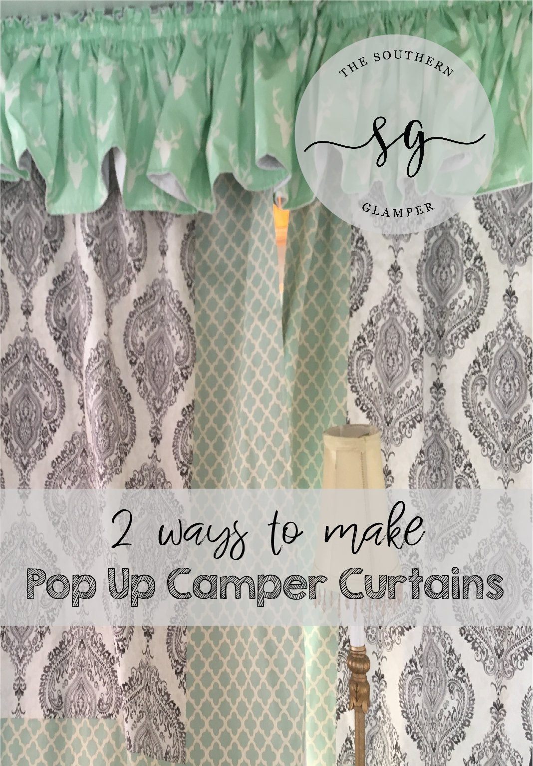 Pop Up Camper Curtains 2 Ways to Tackle This Project — The Southern