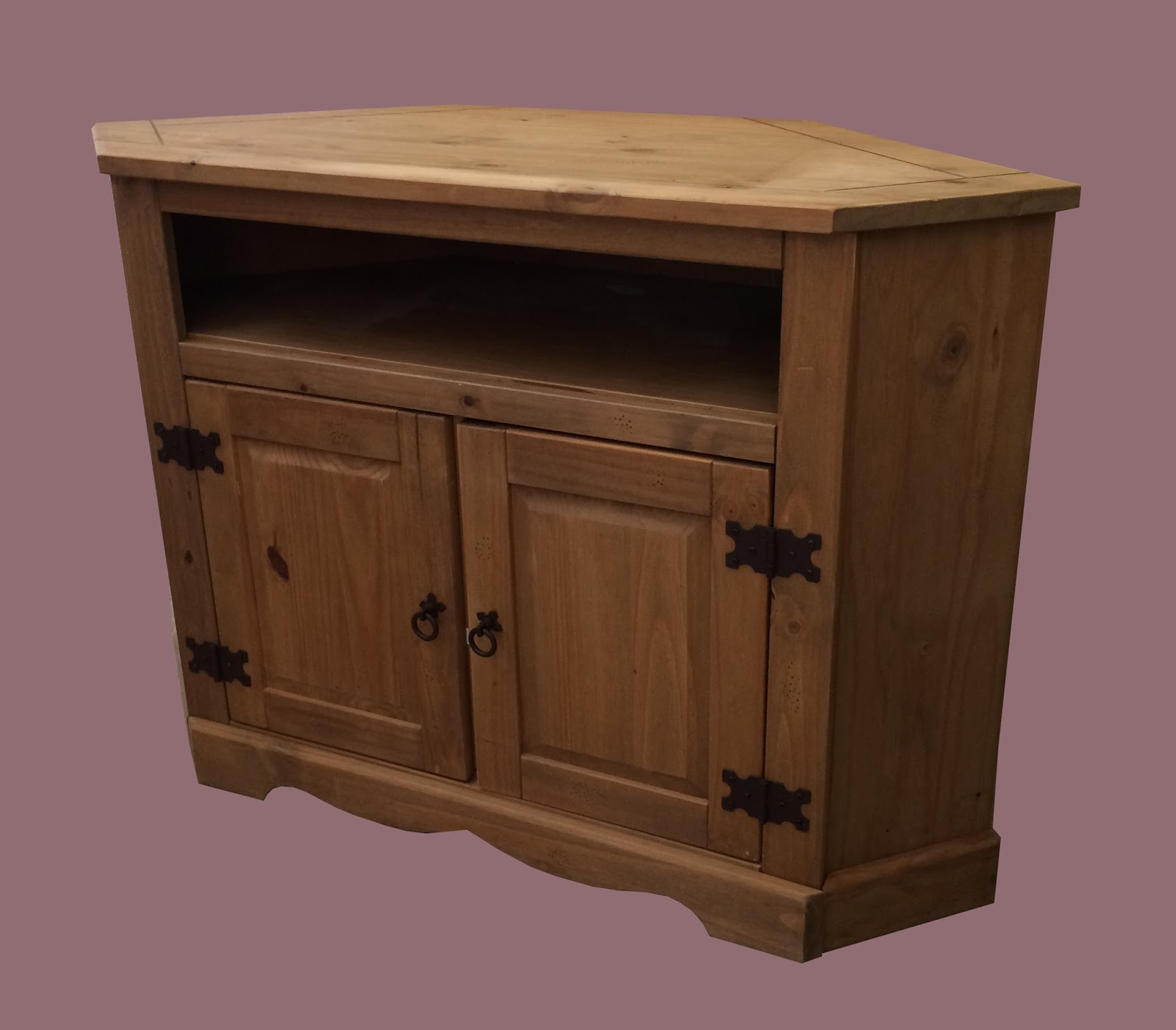 Uhuru Furniture & Collectibles Rustic Pine TV Stand 75 65 SOLD