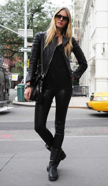 Style with Valentina: How to wear: Leather pants