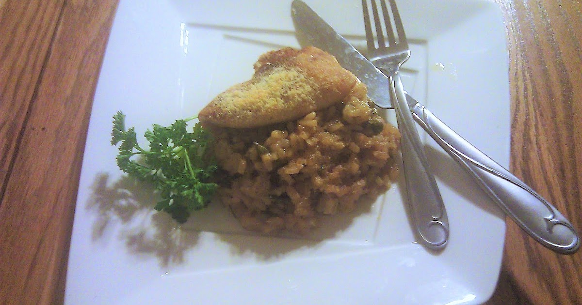 Asparagus Risotto Stuffed Chicken Breast