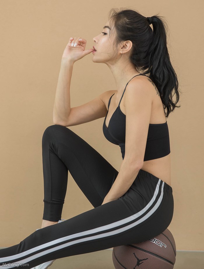The beautiful An Seo Rin shows off her figure with a tight gym fashion (273 pictures) photo 9-16
