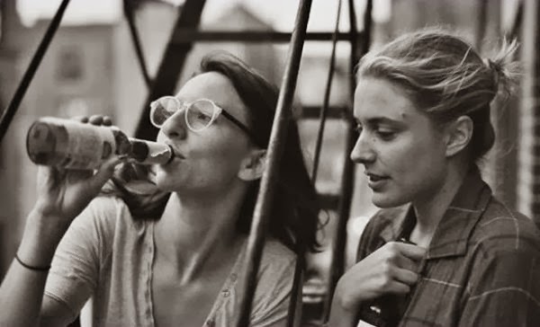 Greta Gerwig and Mickey Summer in Noah Baumbach's Frances Ha