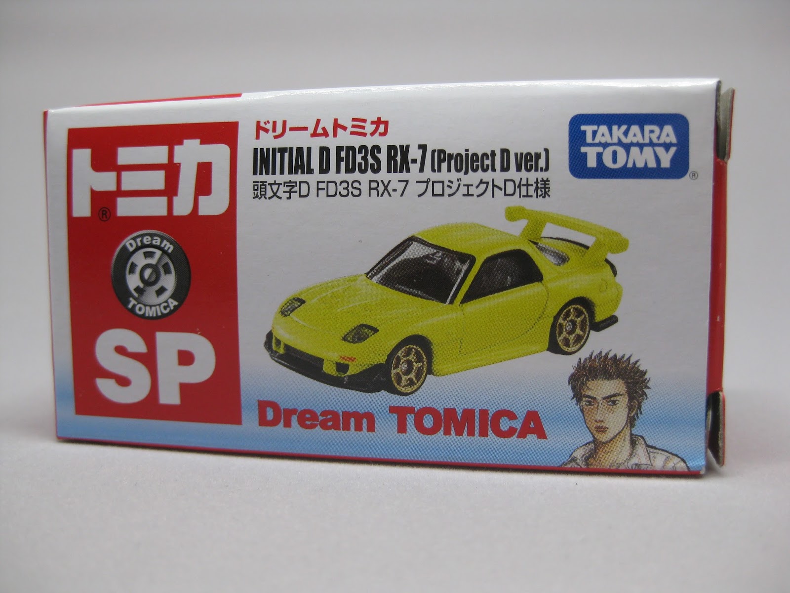 Diecast Toy Car Takara Tomy Dream TOMICA  Initial D FD3S RX-7 New Movie Ver 