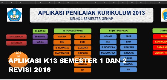 Aplikasi Raport K13 Revisi 2016 Semester 1 Dan 2 Guru Berbagi Aplikasi Raport K13 Revisi 2016 Semester 1 Dan 2 Guru Berbagi