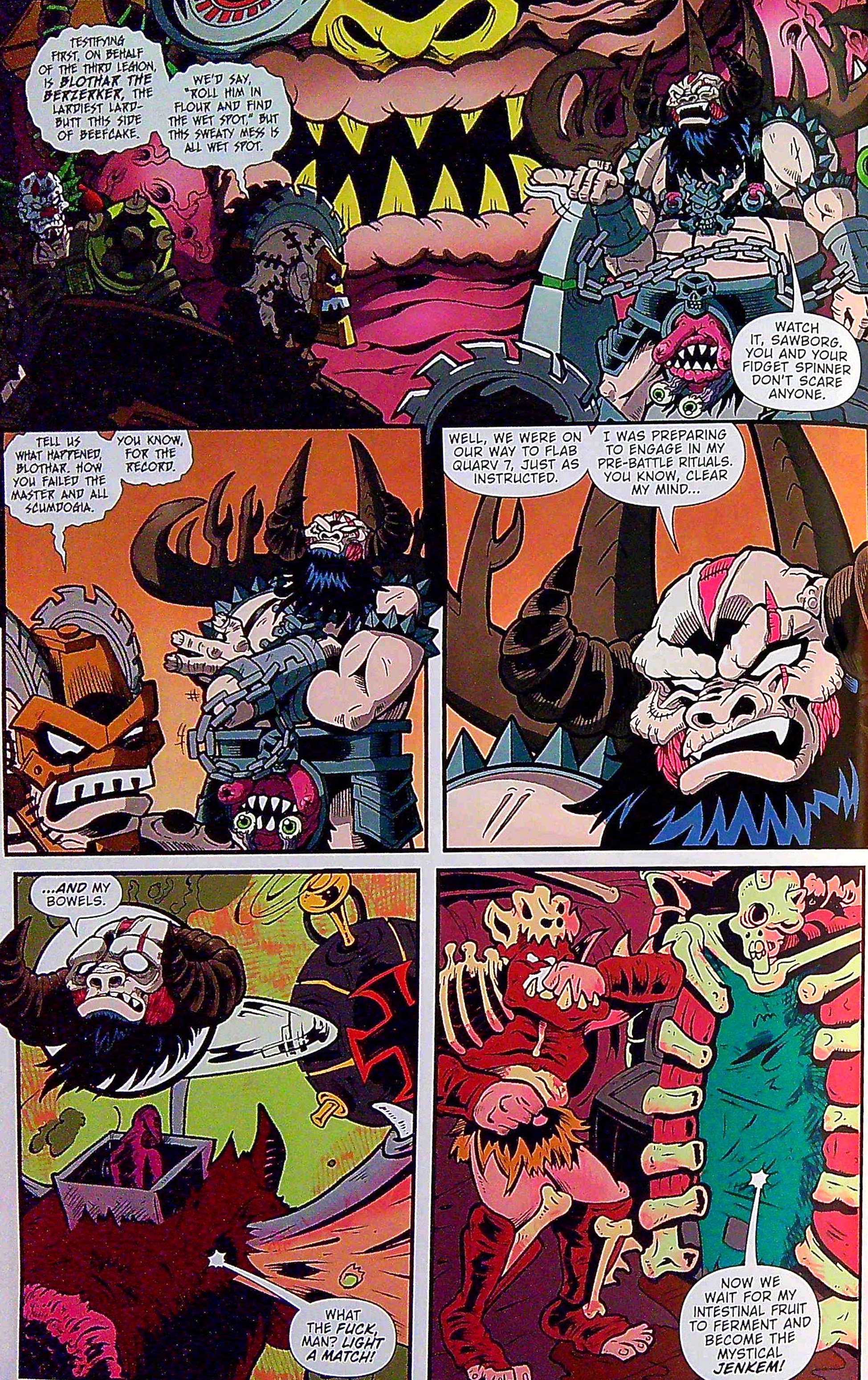 Read online GWAR: The Enormogantic Fail comic -  Issue # TPB - 18