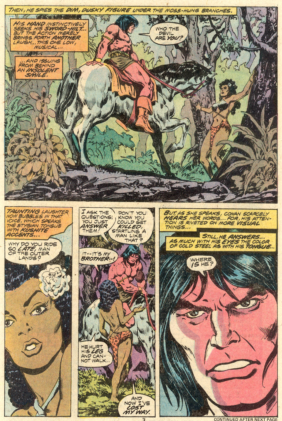 Read online Conan the Barbarian (1970) comic -  Issue #82 - 4