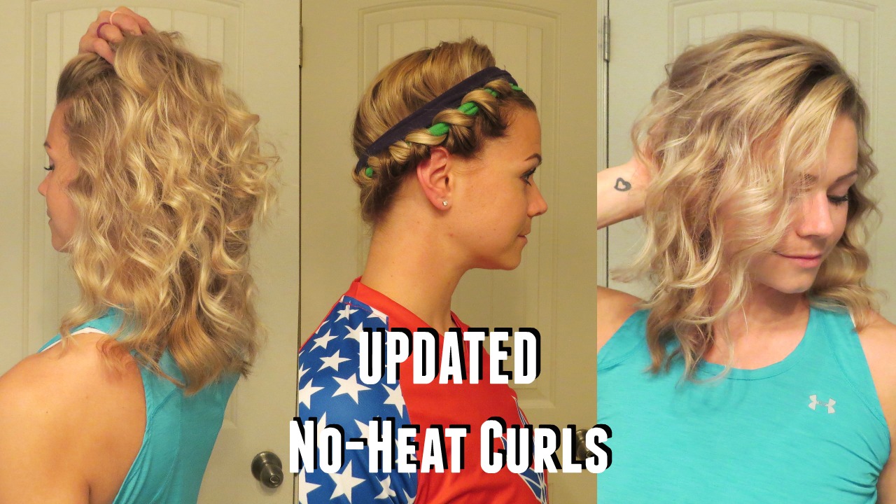 beachy waves, curl your hair without heat, no-heat curls, easy hair tutorials, curly hair, friar tuck hairstyle