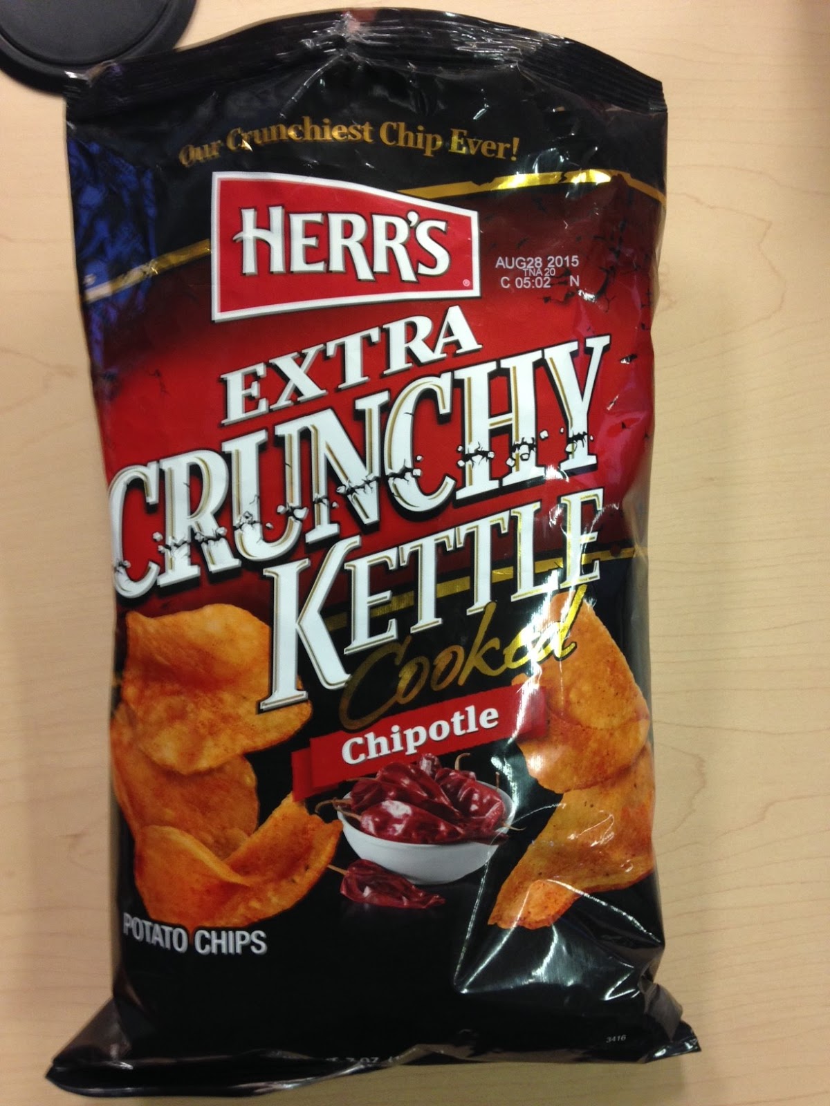 Winnipeg Chip Club Herr's Extra Crunchy Kettle Cooked Chipotle