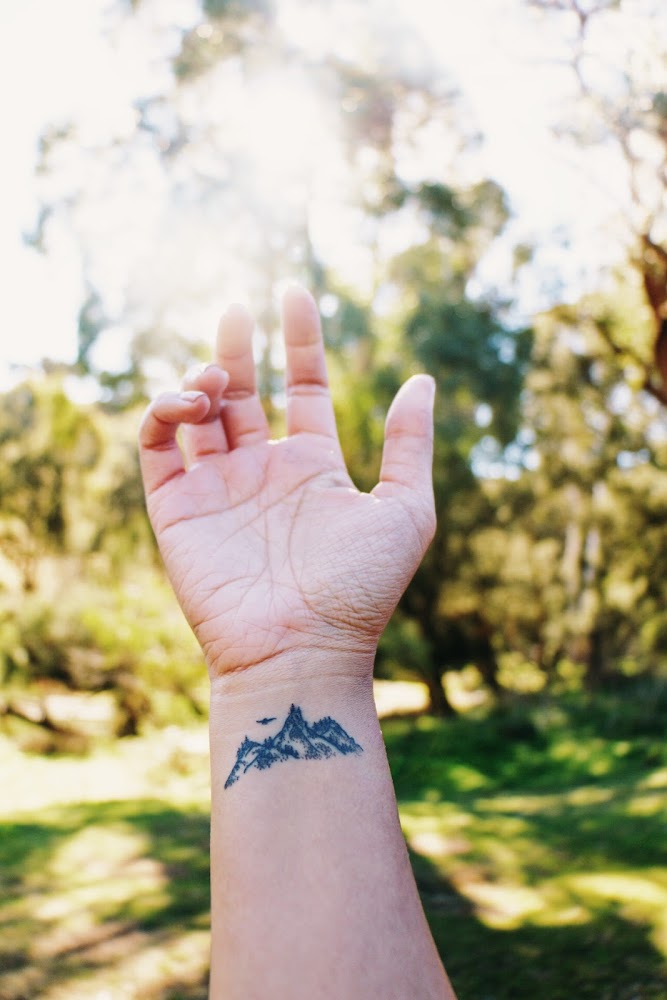 Tattoo tagged with tree small jonboy micro black tiny palm tree  little nature wrist minimalist  inkedappcom