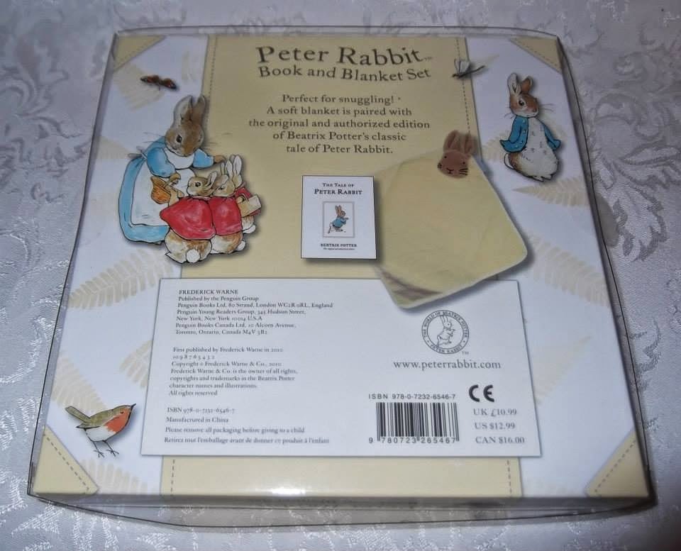 Gift Set: Peter Rabbit Book and Blanket Set | NINOS SHOP