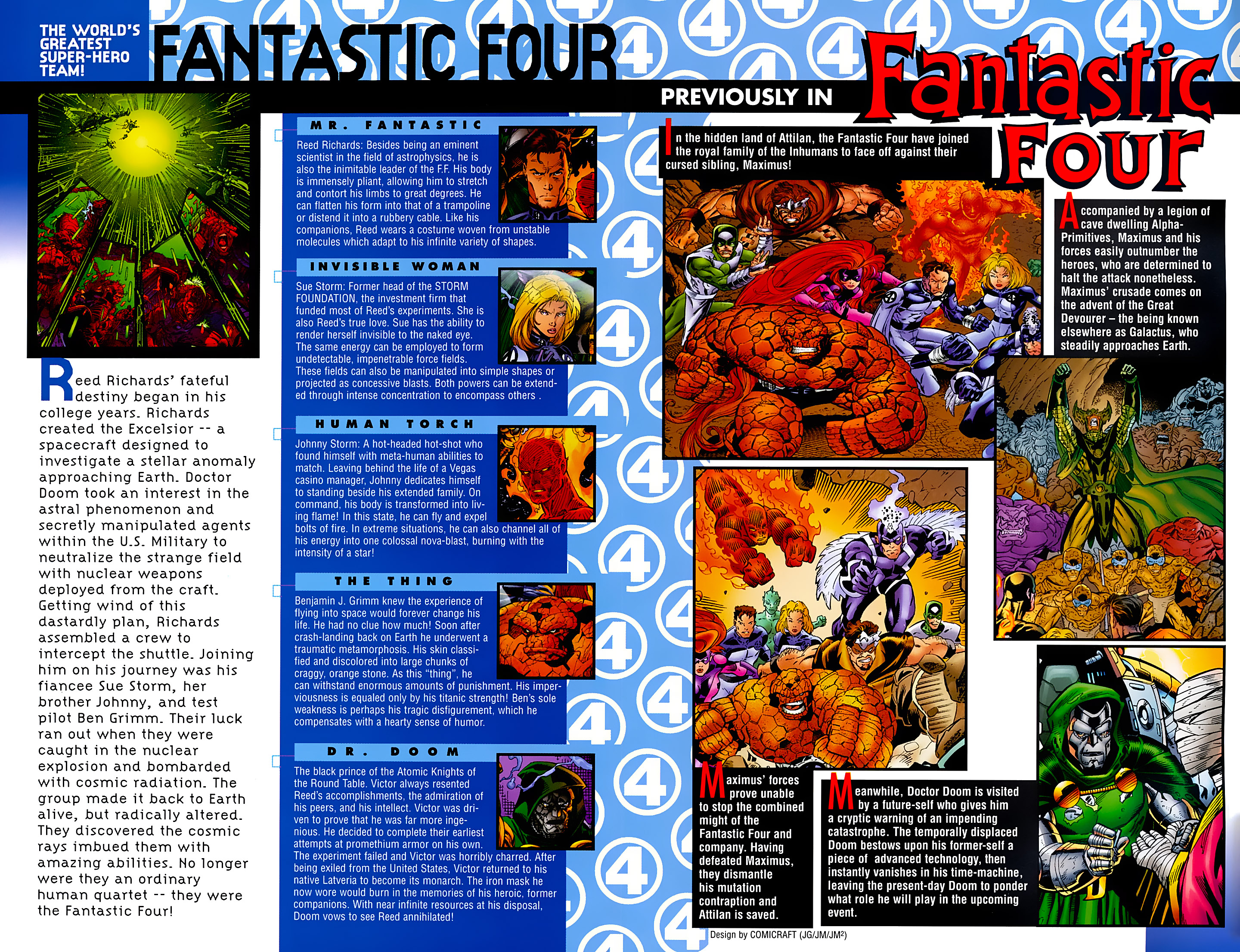 Read online Fantastic Four (1996) comic -  Issue #11 - 2