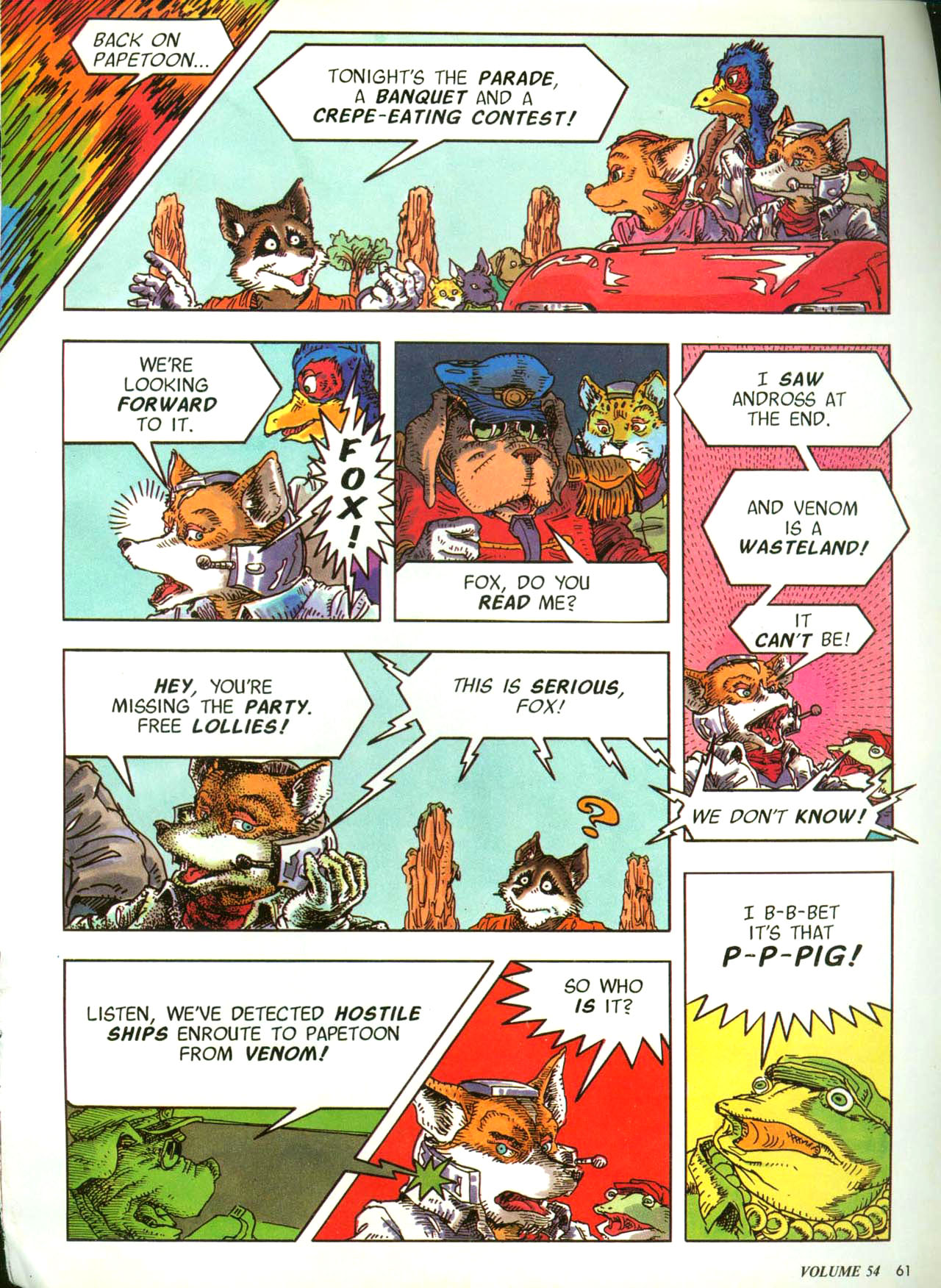Read online Nintendo Power comic -  Issue #54 - 64