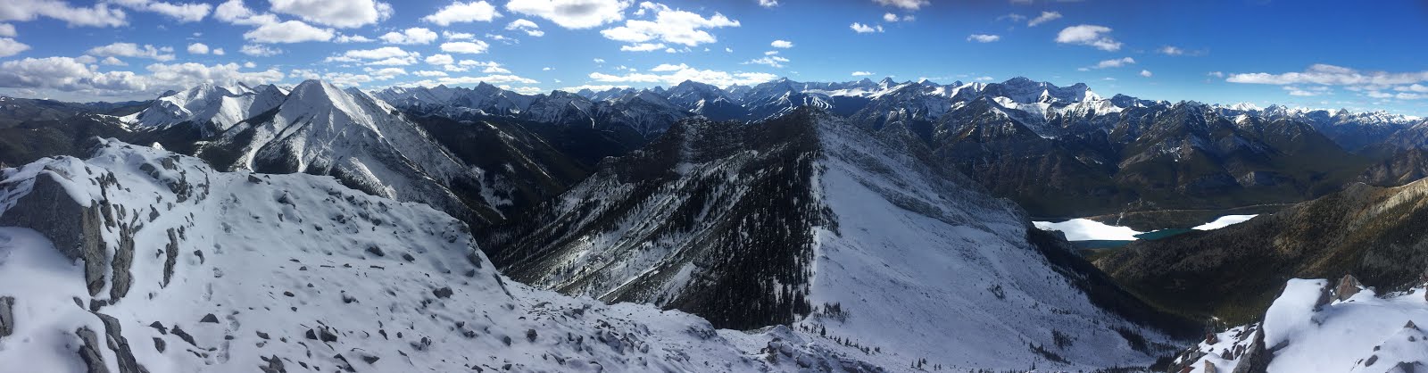 Looking west from South Baldy, Kananskis Country