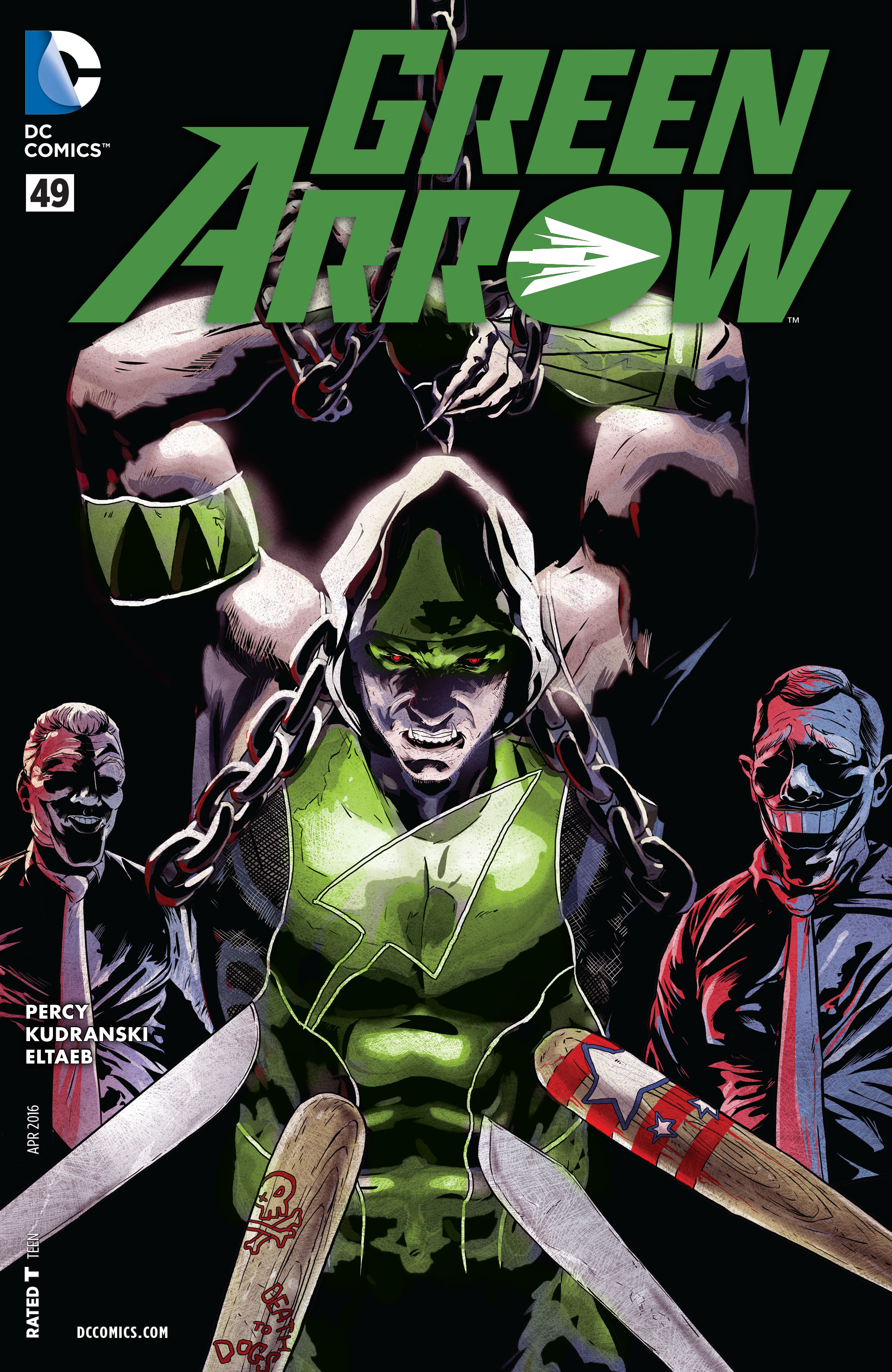 Read online Green Arrow (2011) comic -  Issue #49 - 1