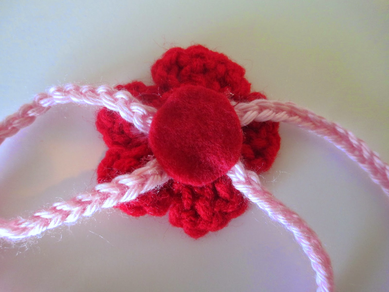 The Cozy Red Cottage: Crochet double strand headband pattern