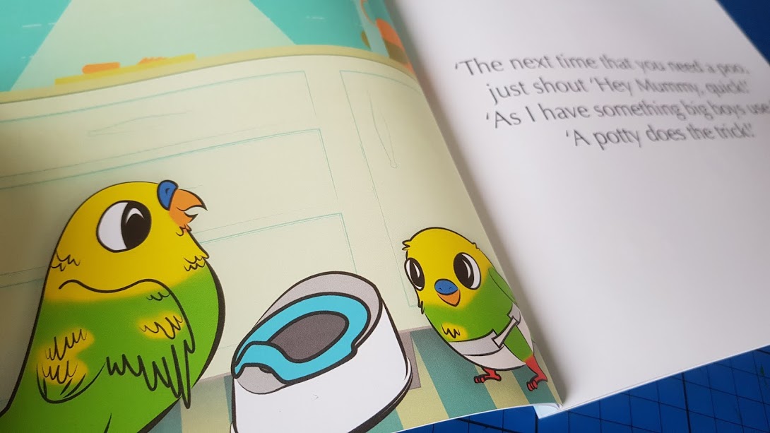 The Brick Castle Potty Training The Little Budgie way... Children's