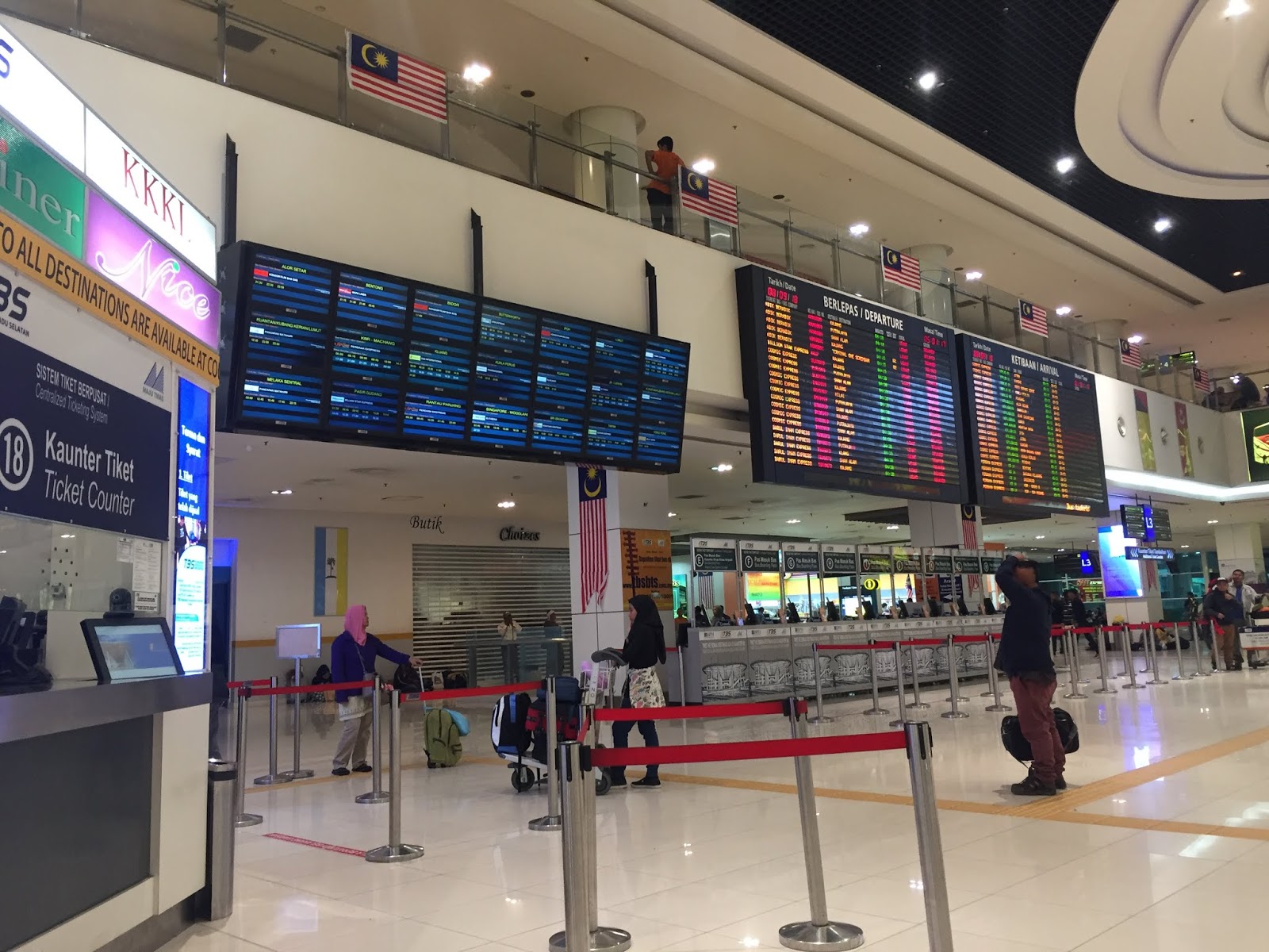 Perjalanan Dari Kuala Lumpur Ke Singapore  Seputar Jalan