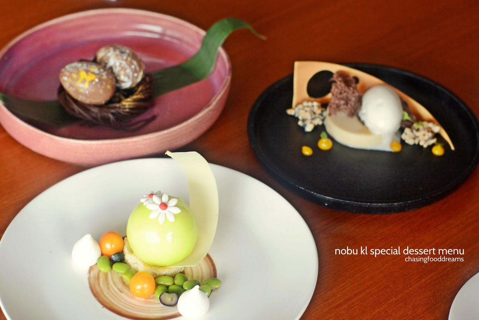 CHASING FOOD DREAMS Delectable Osusume & Dessert Menu Nobu Kuala Lumpur