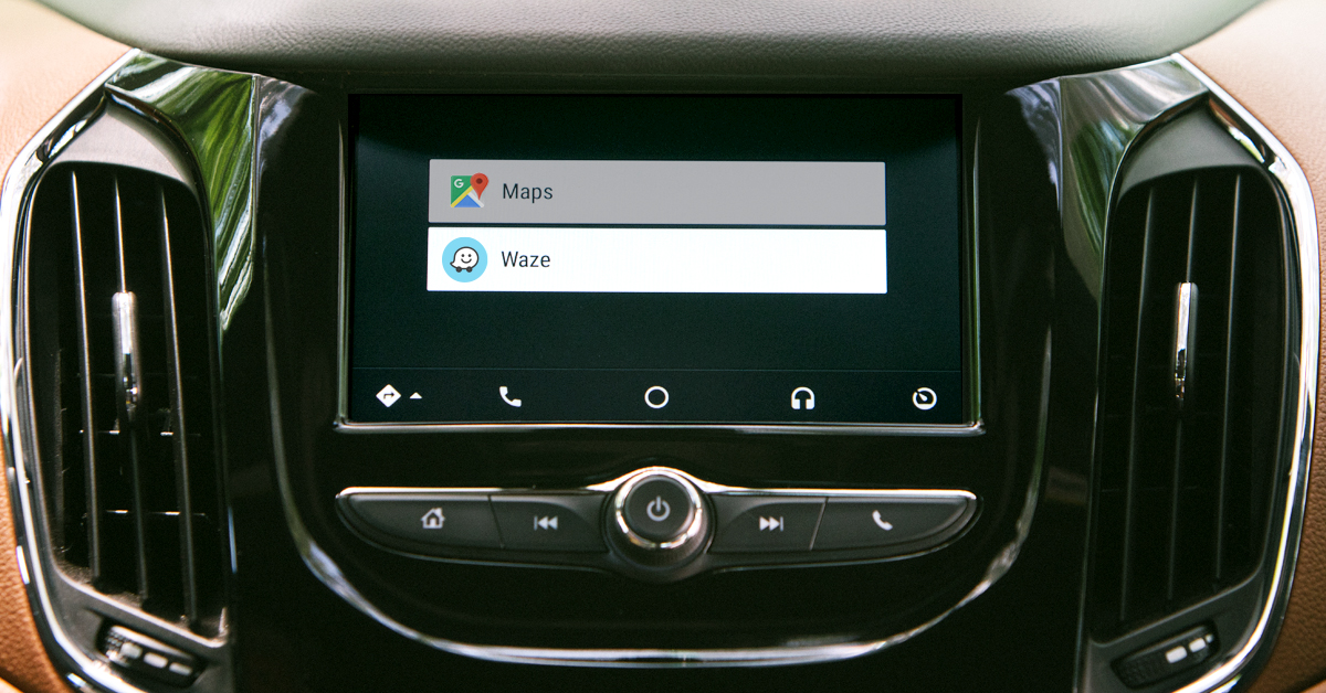 Waze Official Blog Same Waze, Bigger Screen Waze for Android Auto