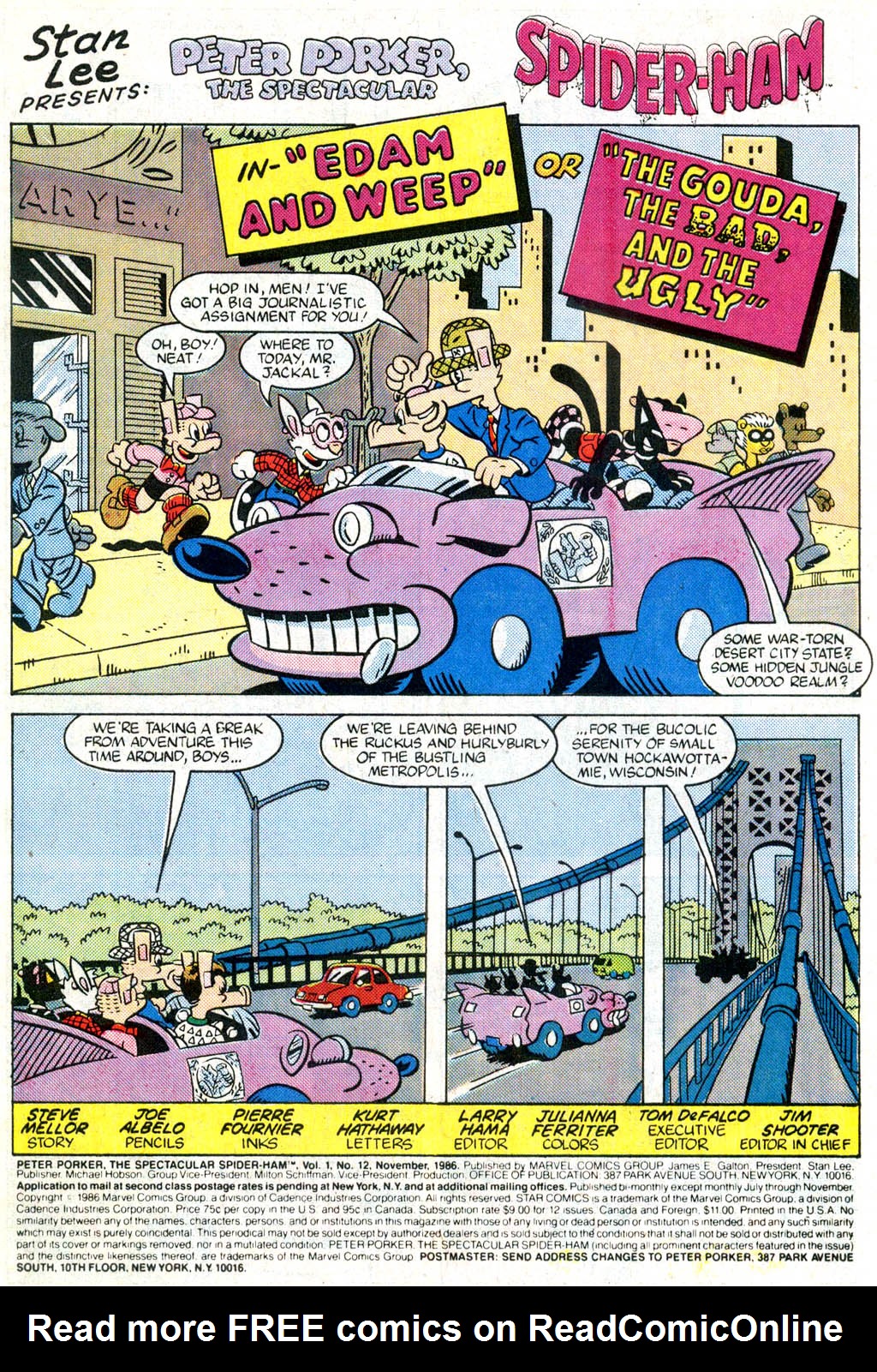 Read online Peter Porker, The Spectacular Spider-Ham comic -  Issue #12 - 2