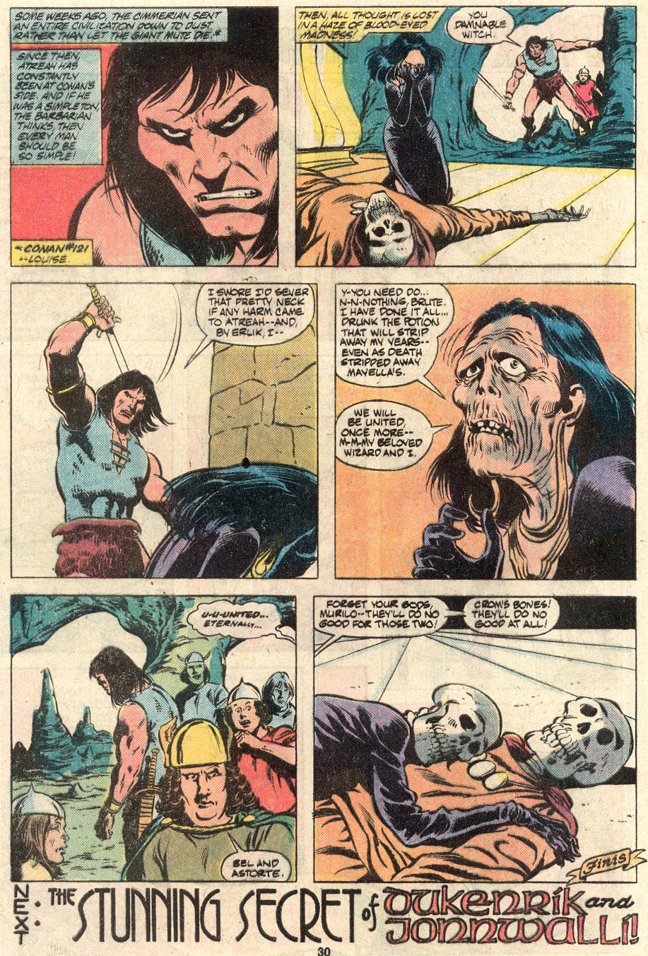 Read online Conan the Barbarian (1970) comic -  Issue #124 - 23