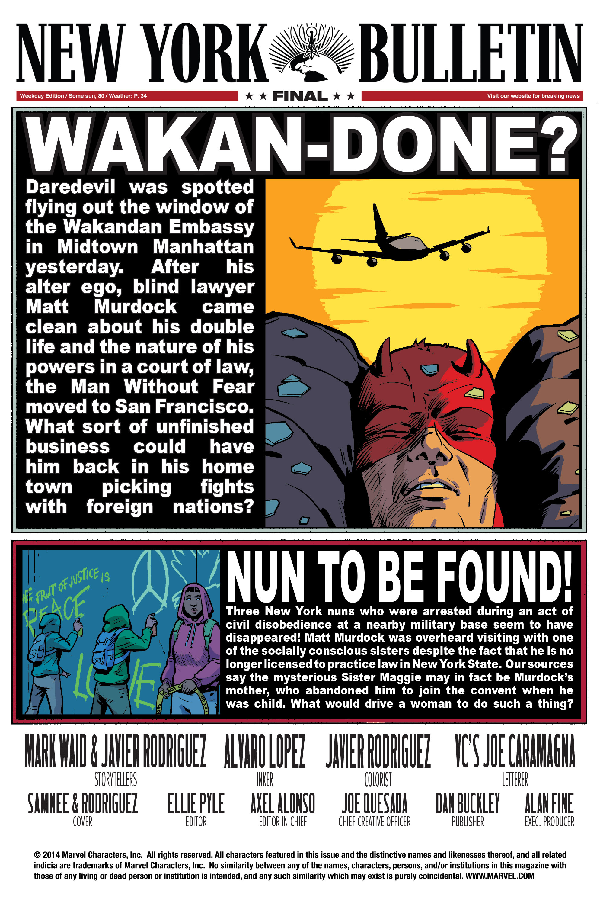 Read online Daredevil (2014) comic -  Issue #7 - 2