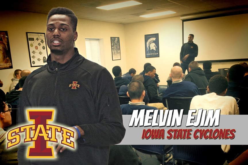 Woodward Academy Knights ISU Cyclone Melvin Ejim Visits Campus