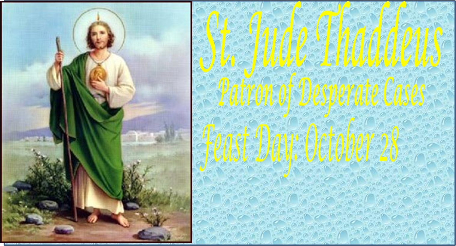 Prayer To St Jude Thaddeus