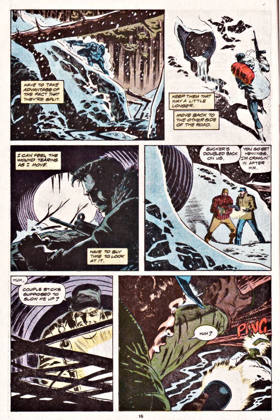 Read online The Punisher (1987) comic -  Issue #49 - Death below Zero - 13