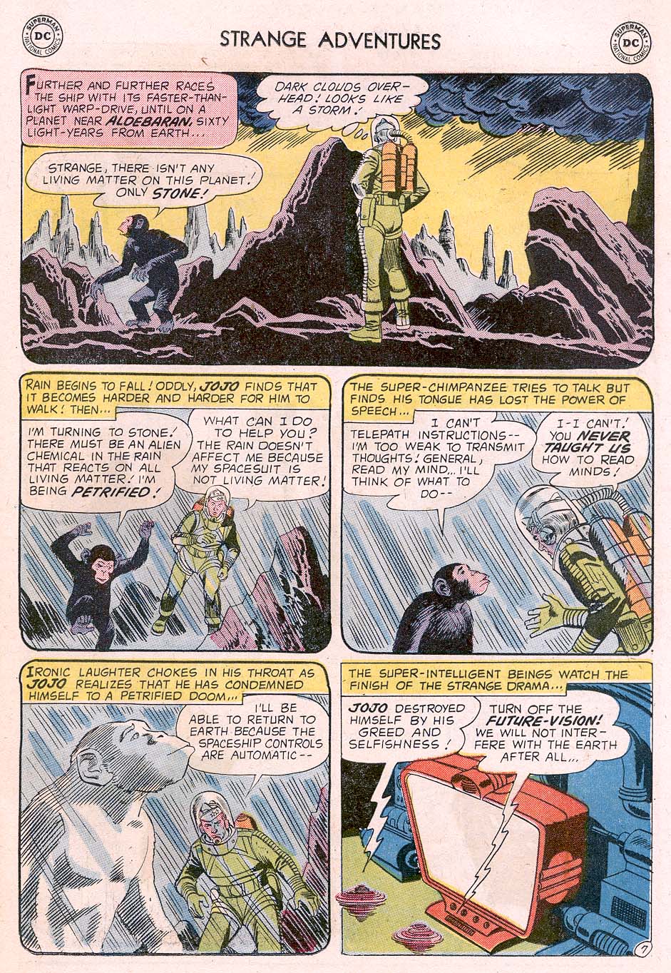 Read online Strange Adventures (1950) comic -  Issue #102 - 31
