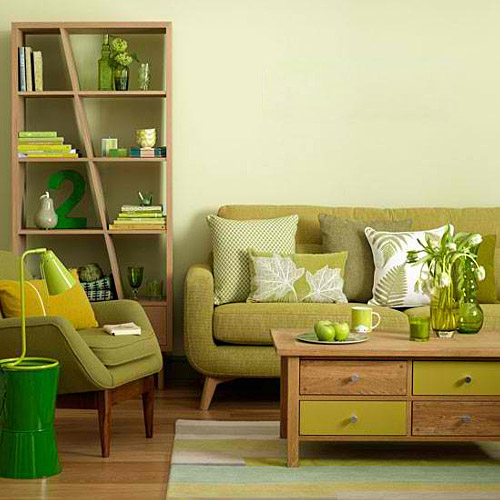 12 SMALL  GREEN  LIVING  ROOM  Interior Design  Inspirations 