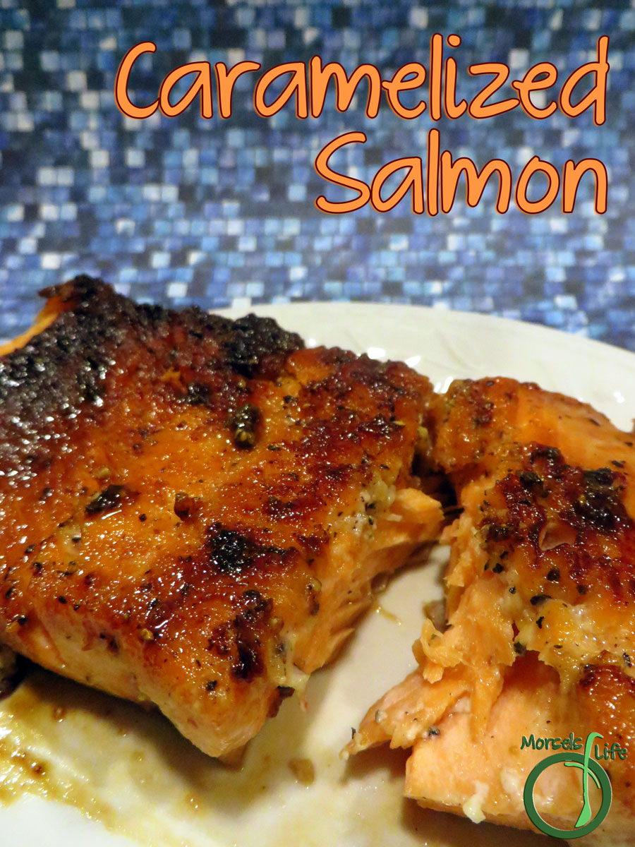 Caramelized Salmon Morsels of Life