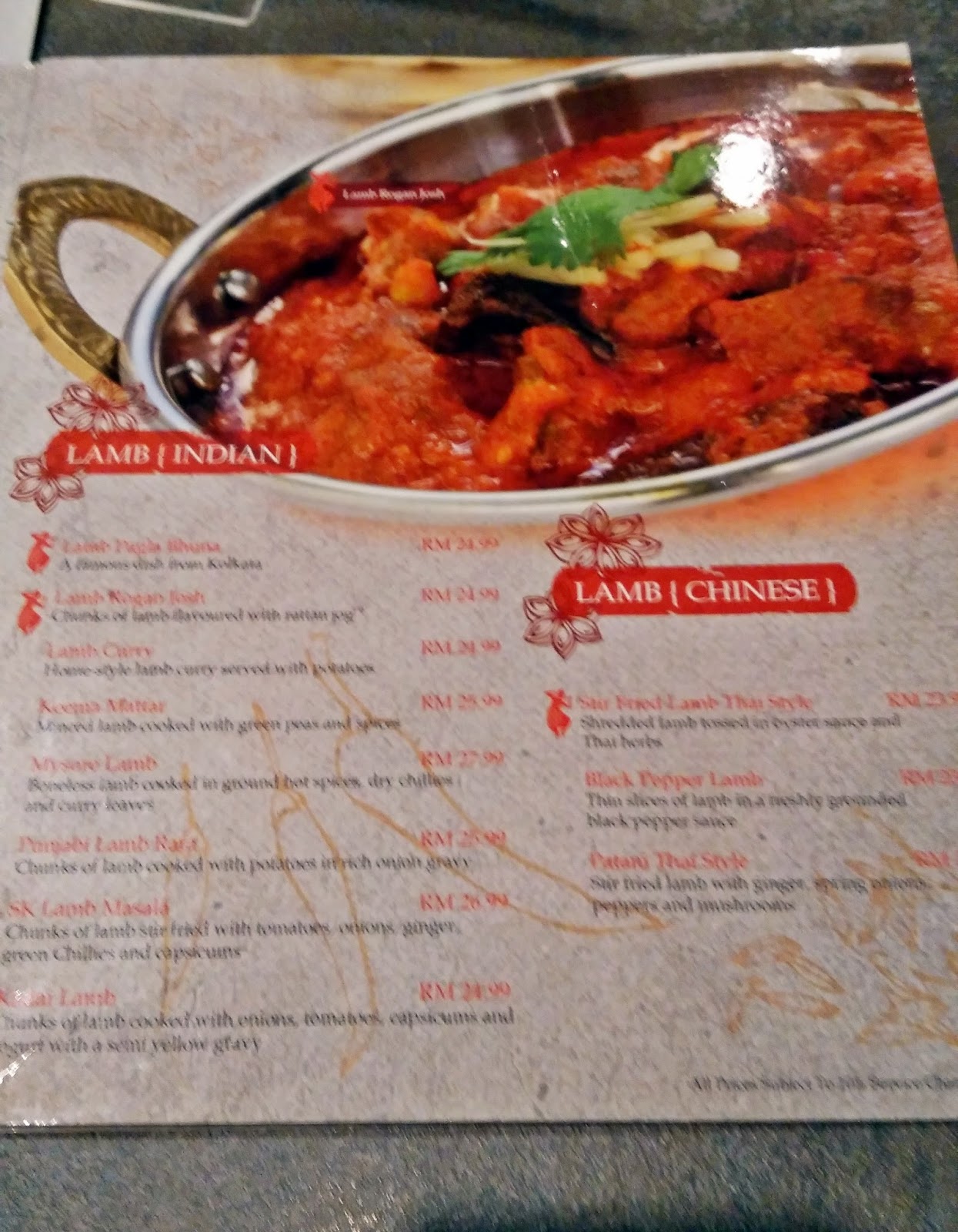 Venoth's Culinary Adventures The Spice Kitchen Johor Bahru, Johor