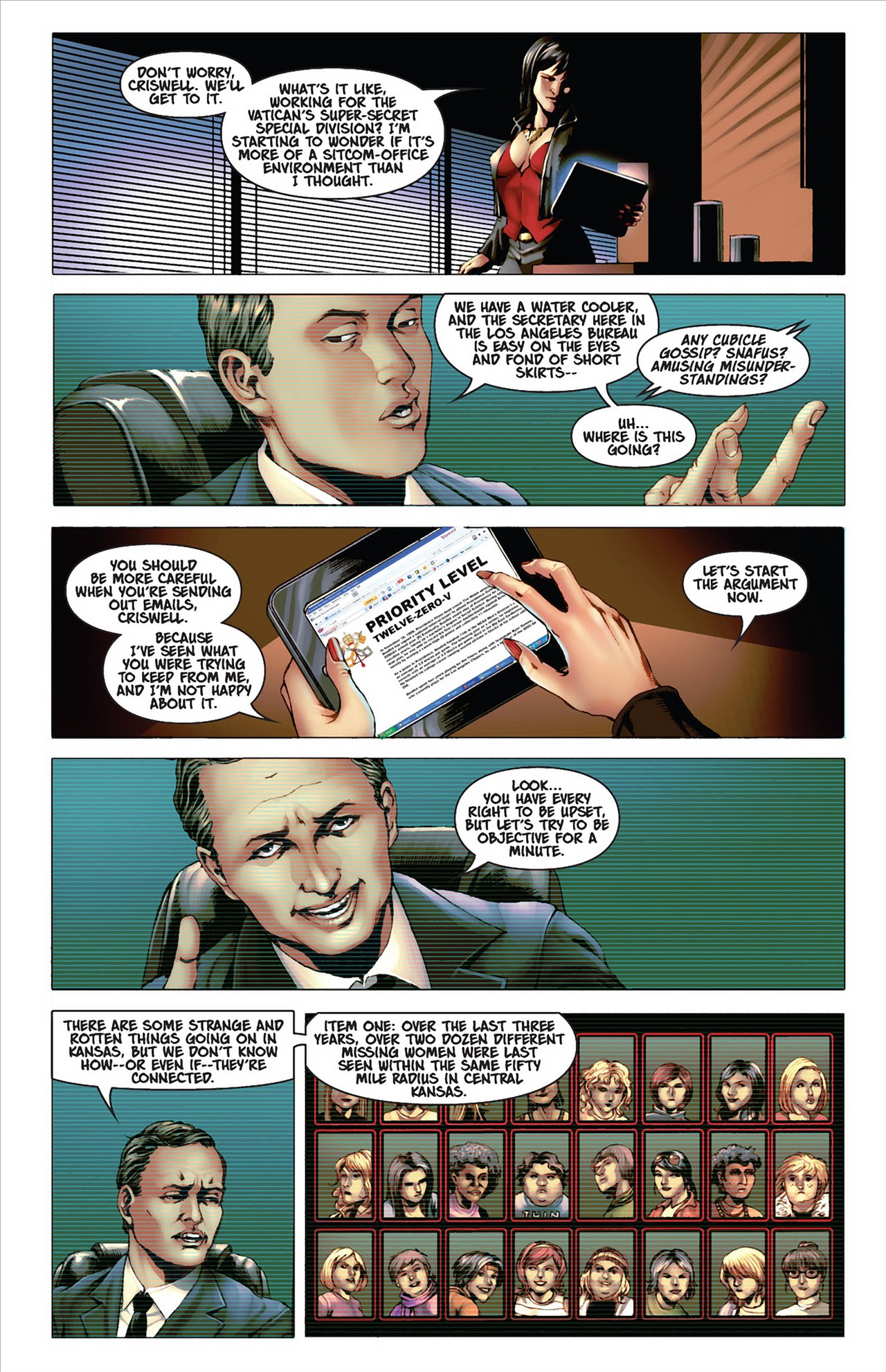 Read online Vampirella (2010) comic -  Issue # Annual 1 - 4