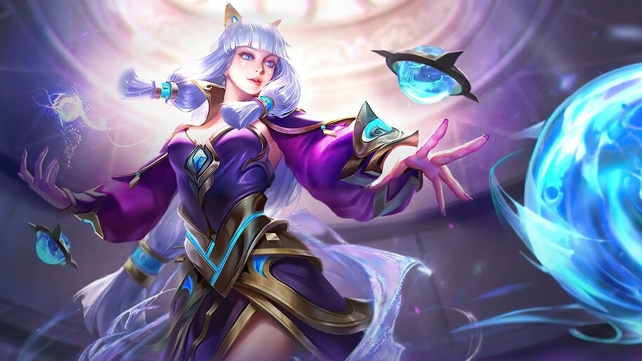 Guinevere, Amethyst Dance, Mobile Legends, Skin, 4K, #3.1565