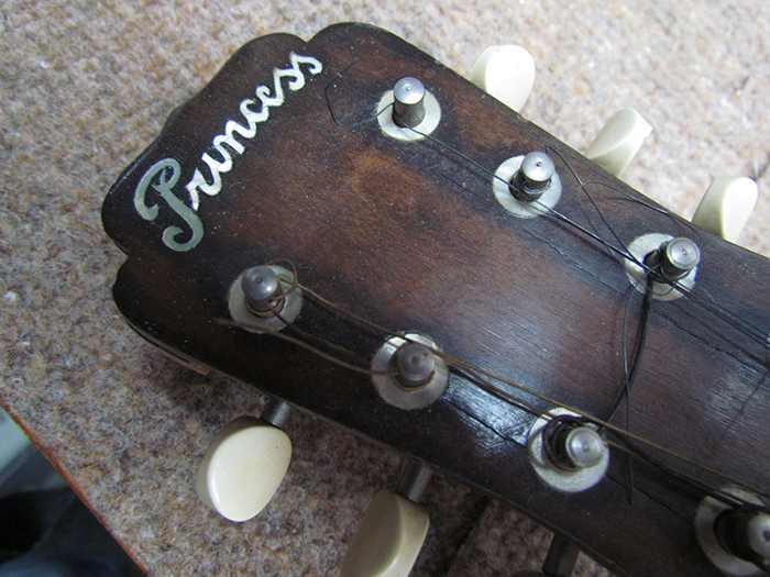 ca. 1935 'Princess' Banjo Mandolin Restoration Crawls Backward (When ...