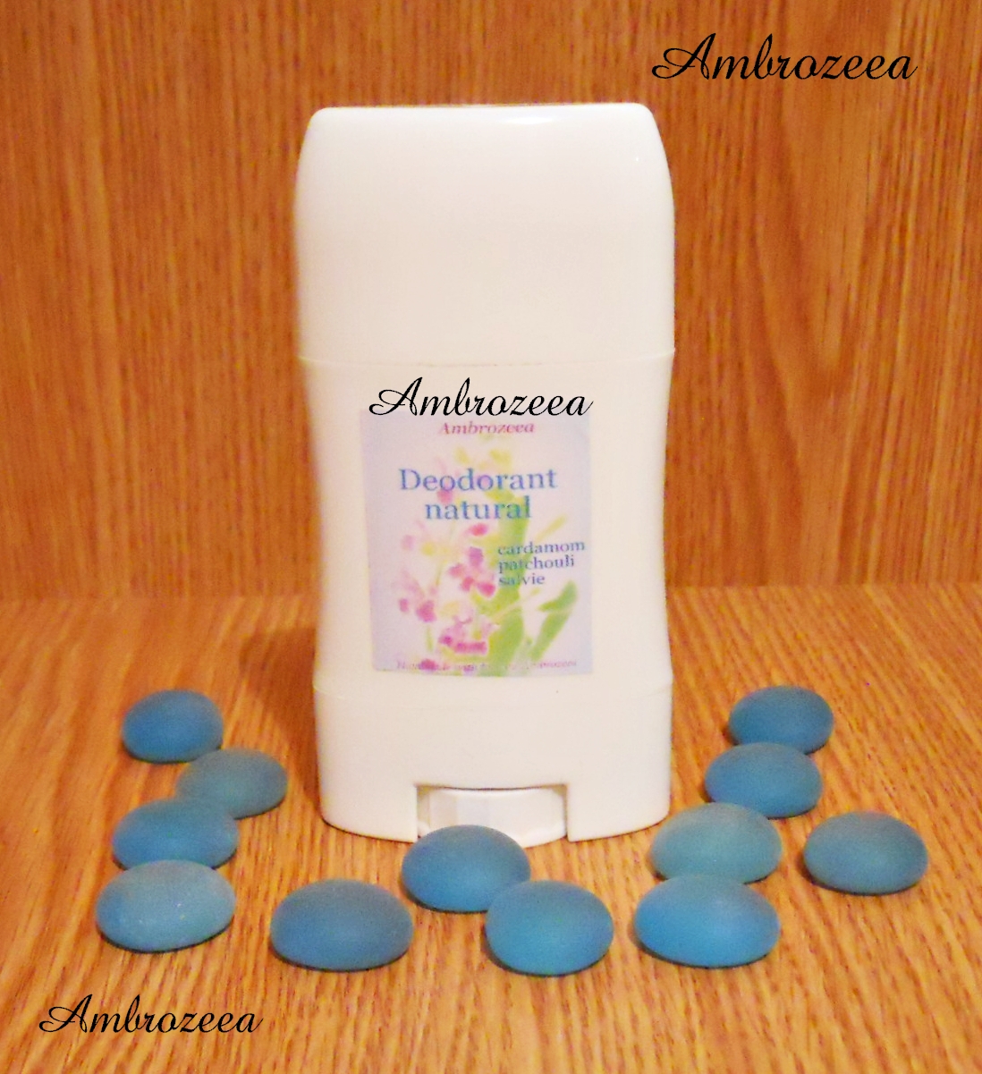 Deodorant natural AmbroDeo cu Santal si Patchouli