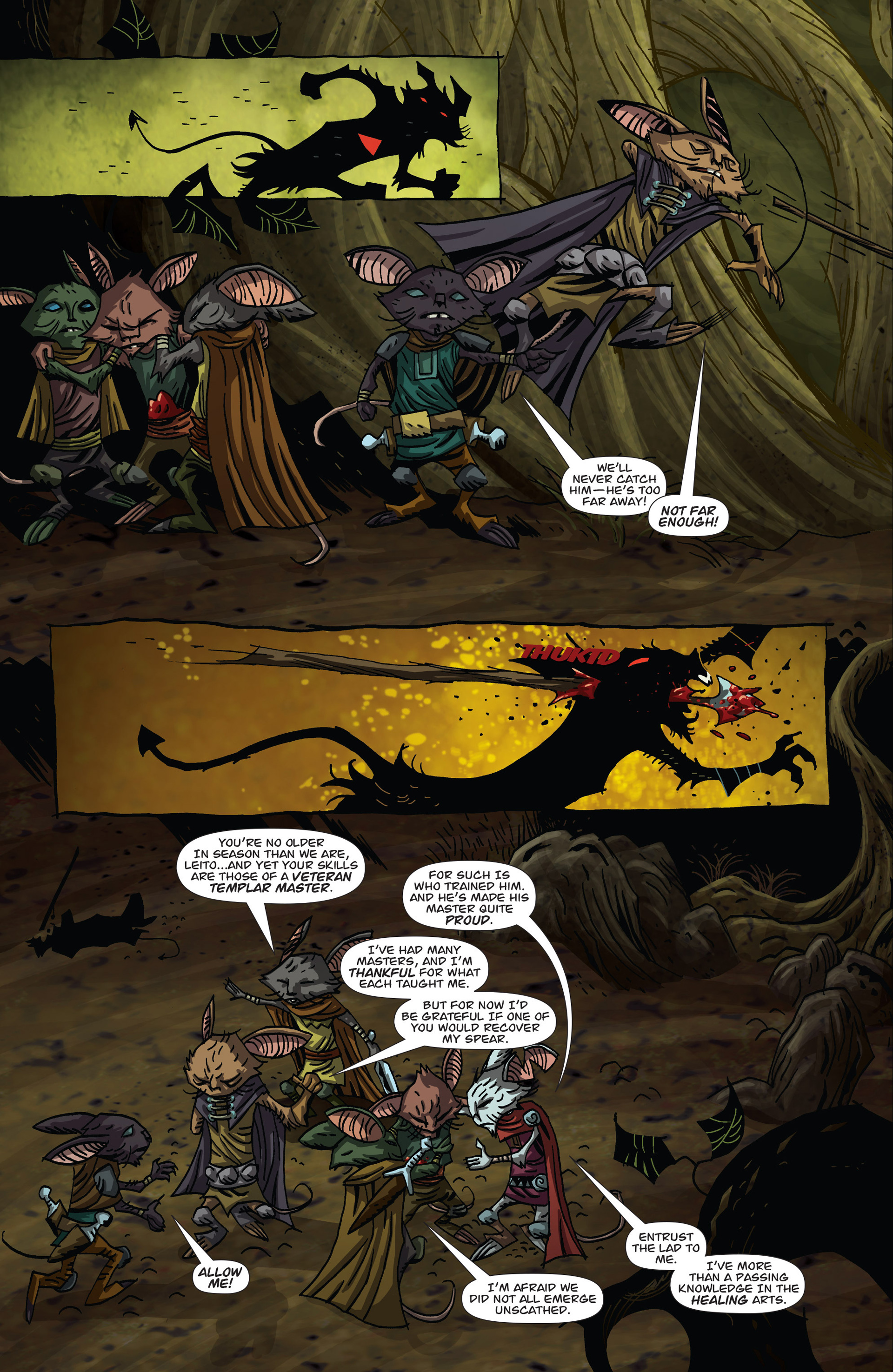 The Mice Templar Volume 4: Legend issue 10 - Page 6