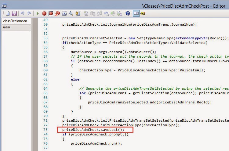 Dynamics AX blog: Importance of SaveLast() in RunBase Framework